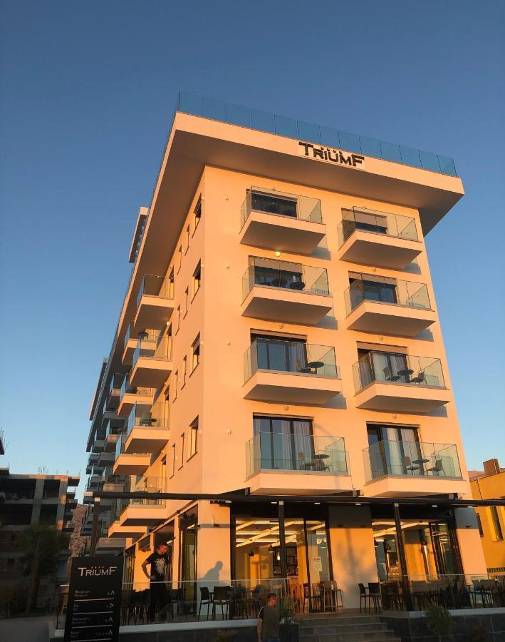 Hotel Triumf Shëngjin Exterior foto
