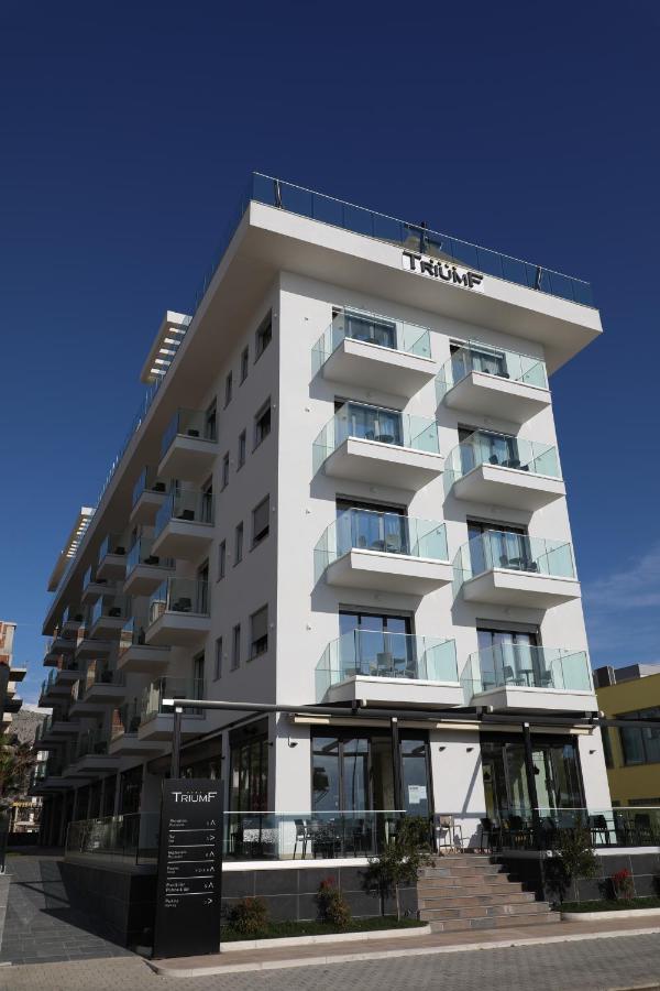 Hotel Triumf Shëngjin Exterior foto