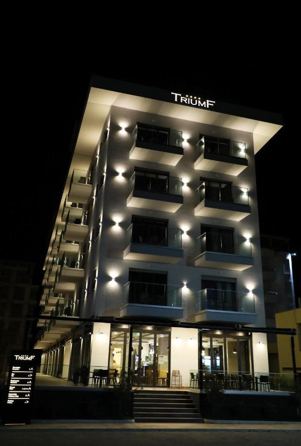 Hotel Triumf Shëngjin Exterior foto