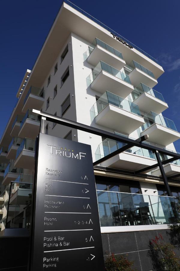 Hotel Triumf Shëngjin Exterior foto