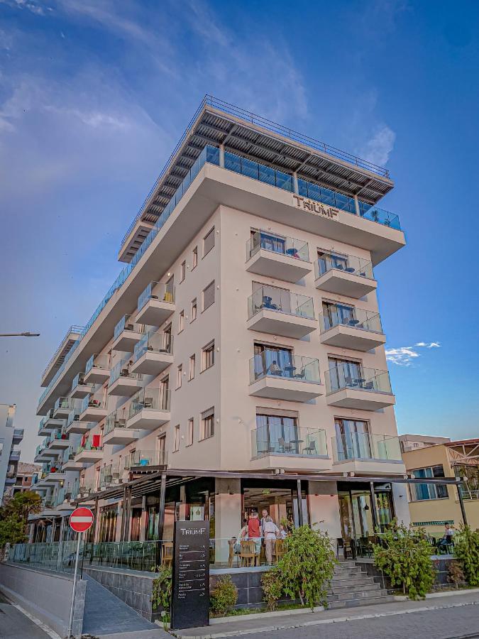 Hotel Triumf Shëngjin Exterior foto